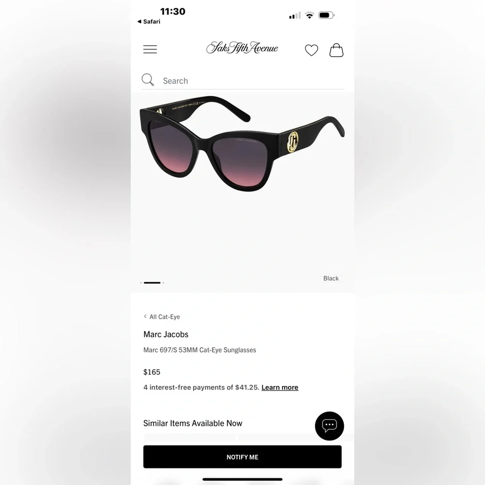 The Marc 697/S sunglasses from Marc Jacobs - Picture 7 of 8